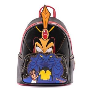 Loungefly Jafar Villains Cosplay Mini Backpack